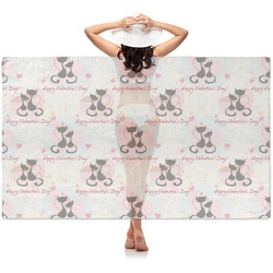 Cats in Love Sheer Sarong