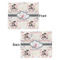 Cats in Love Security Blanket - Front & Back View