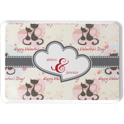 Cats in Love Serving Tray (Personalized)