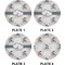 Cats in Love Set of Appetizer / Dessert Plates (Approval)