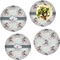 Cats in Love Set of Lunch / Dinner Plates