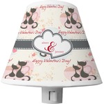 Cats in Love Shade Night Light (Personalized)