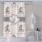 Cats in Love Shower Curtain Lifestyle