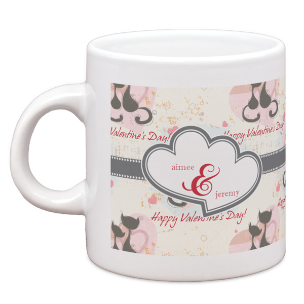 Cats in Love Single Shot Espresso Cup - Single Front