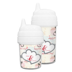 Cats in Love Sippy Cup (Personalized)