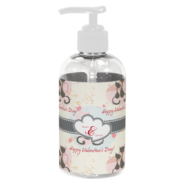 Cats in Love Small Liquid Dispenser (8 oz) - White