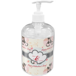 Cats in Love Acrylic Soap & Lotion Bottle (Personalized)