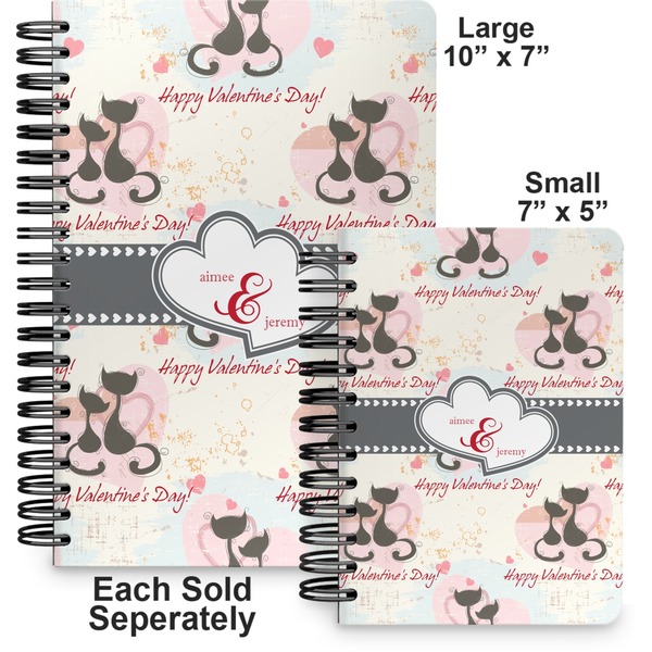 Cats in Love Spiral Journal - Comparison