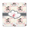 Cats in Love Square Fridge Magnet - FRONT