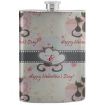 Cats in Love Stainless Steel Flask (Personalized)