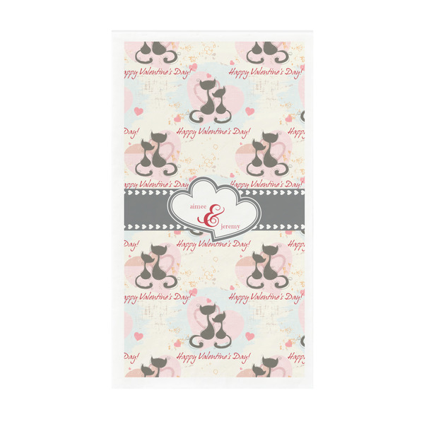 Custom Cats in Love Guest Paper Towels - Full Color - Standard (Personalized)