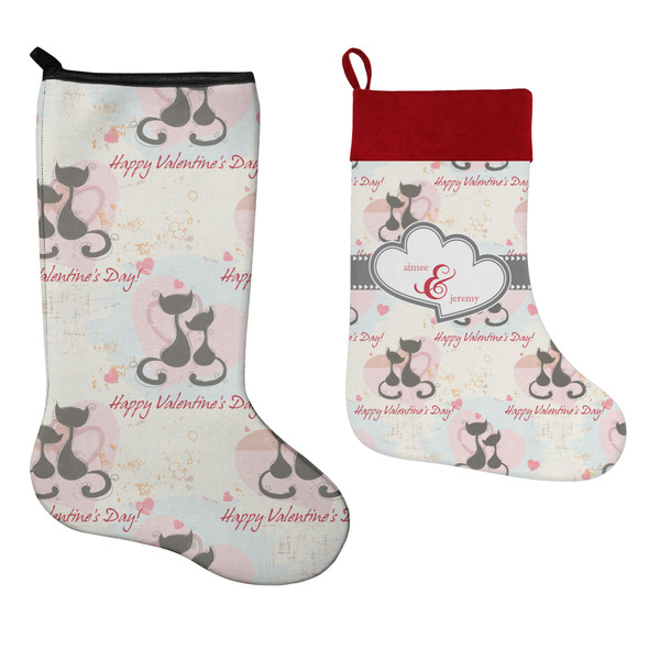 Cats in Love Stockings - Side by Side compare