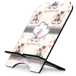 Cats in Love Stylized Tablet Stand (Personalized)