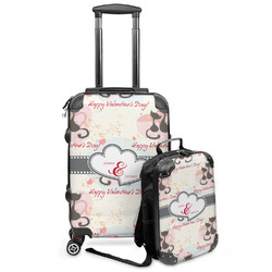 Cats in Love Kids 2-Piece Luggage Set - Suitcase & Backpack (Personalized)