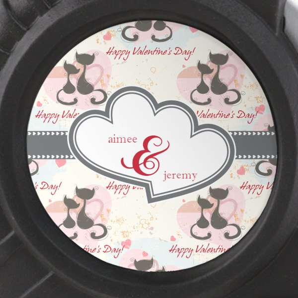 Cats in Love Tape Measure - 25ft - detail