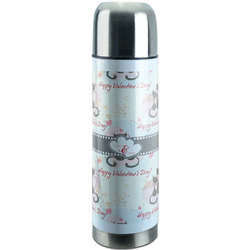 Cats in Love Stainless Steel Thermos (Personalized)