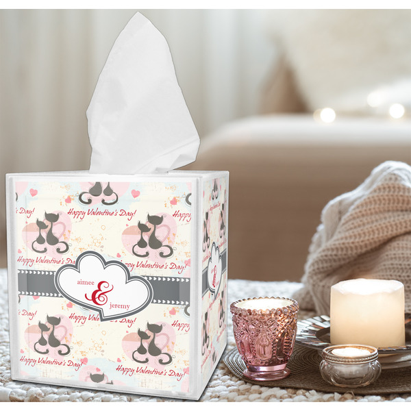 Cats in Love Tissue Box - LIFESTYLE