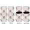 Cats in Love Toddler Ankle Socks - Double Pair - Front and Back - Apvl
