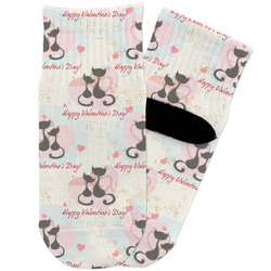 Cats in Love Toddler Ankle Socks