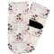 Cats in Love Toddler Ankle Socks - Single Pair - Front and Back