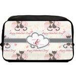 Cats in Love Toiletry Bag / Dopp Kit (Personalized)