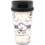 Cats in Love Acrylic Travel Mug without Handle (Personalized)