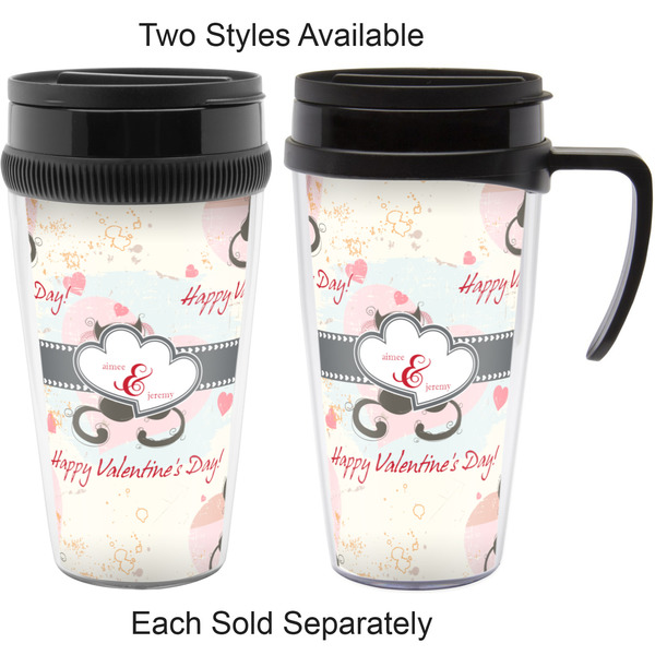 Cats in Love Travel Mugs - with & without Handle