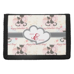 Cats in Love Trifold Wallet (Personalized)