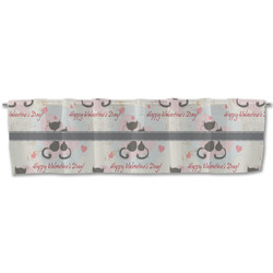 Cats in Love Valance (Personalized)