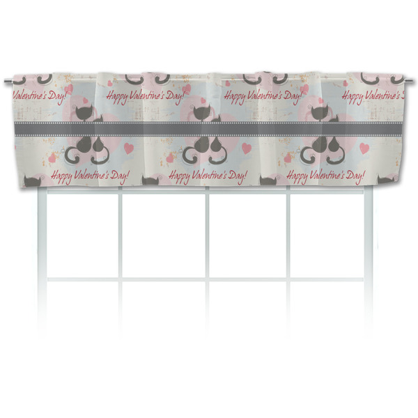 Custom Cats in Love Valance
