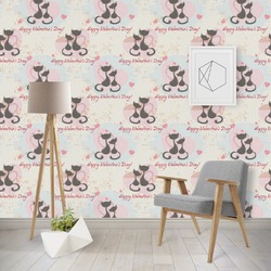 Cats in Love Wallpaper & Surface Covering