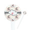 Cats in Love Round Plastic Stir Sticks (Personalized)