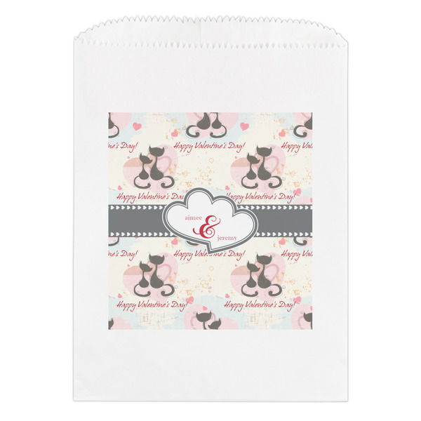 Custom Cats in Love Treat Bag (Personalized)