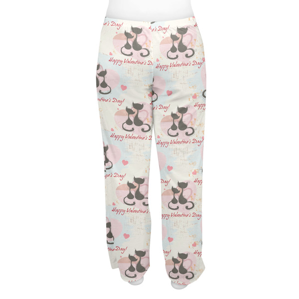 Cats in Love Women's Pj on model - Back