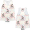 Cats in Love Womens Racerback Tank Tops - Medium - Front and Back