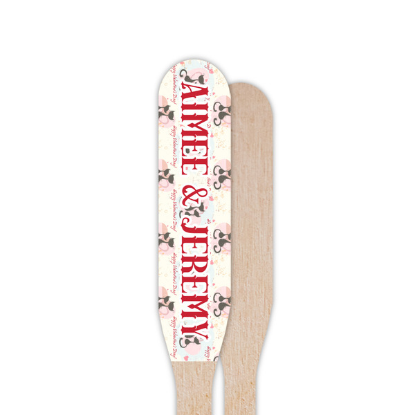 Cats in Love Wooden Food Pick - Paddle - Single Sided - Front & Back