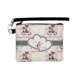 Cats in Love Wristlet ID Case w/ Couple's Names