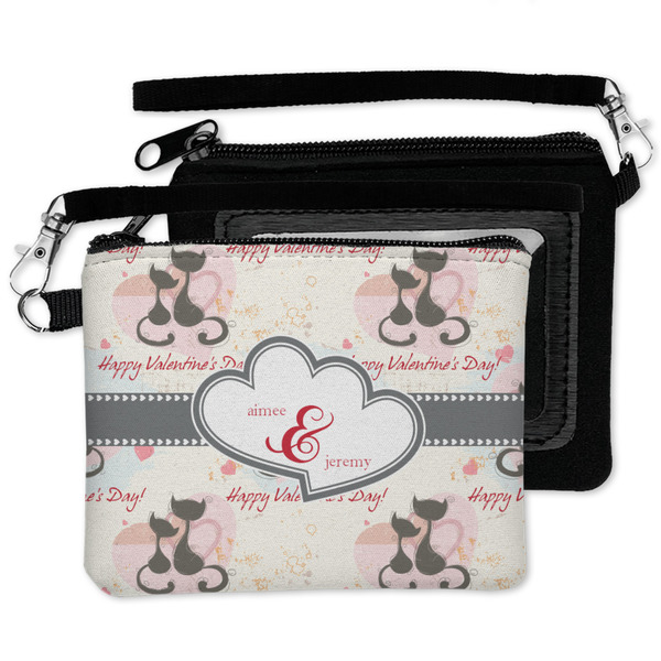 Cats in Love Wristlet ID Cases - MAIN