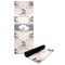 Cats in Love Yoga Mat with Black Rubber Back Full Print View
