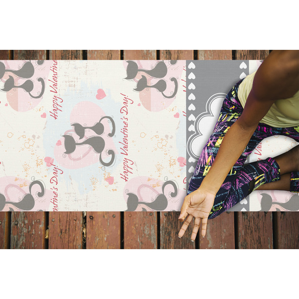 Cats in Love Yoga Mats - LIFESTYLE