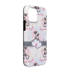 Cats in Love iPhone Case - Rubber Lined - iPhone 13 Pro (Personalized)