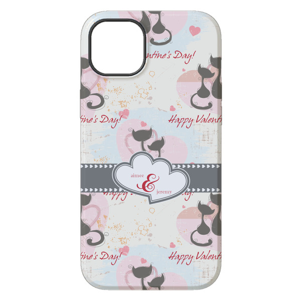 Cats in Love iPhone 14 Plus Tough Case - Back