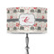 Elephants in Love 12" Drum Lampshade - ON STAND (Poly Film)