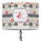 Elephants in Love Drum Lamp Shade (Personalized)