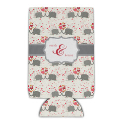 Elephants in Love Can Cooler (Personalized)