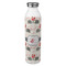 Elephants in Love 20oz Stainless Steel Water Bottle - Full Print (Personalized)