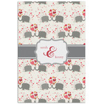 Elephants in Love Poster - Matte - 24x36 (Personalized)