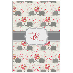 Elephants in Love Poster - Matte - 24x36 (Personalized)
