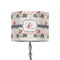 Elephants in Love 8" Drum Lamp Shade - Fabric (Personalized)
