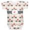Elephants in Love Baby Bodysuit 3-6 (Personalized)